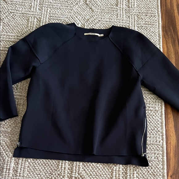 J brand Navy Women's Sweatshirt xs - Picture 1 of 6